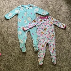 Just One You Lamb & Woodland Fleece Pajama Bundle